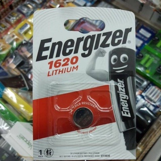 ถ่าน Energizer CR1620 Lithium 3V 1ก้อน แพคเดี่ยว ของใหม่ ของแท้