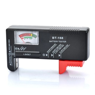 Battery Tester เครื่องวัดแบตเตอรี่ รุ่น BT-168 (Black)  #9