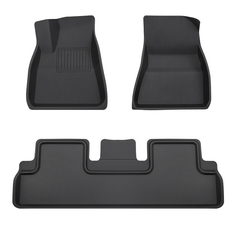 Car Front Rear Trunk Mats For Tesla Model 3 Y 20172021 Four Seasons