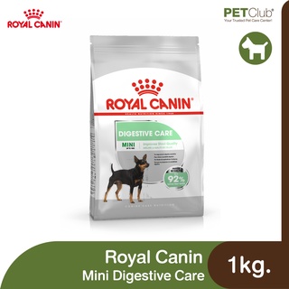 [PETClub] Royal Canin Mini Digestive Care - สุนัขโต พันธุ์เล็ก ที่มีปัญหาระบบย่อยอาหาร [1kg.]