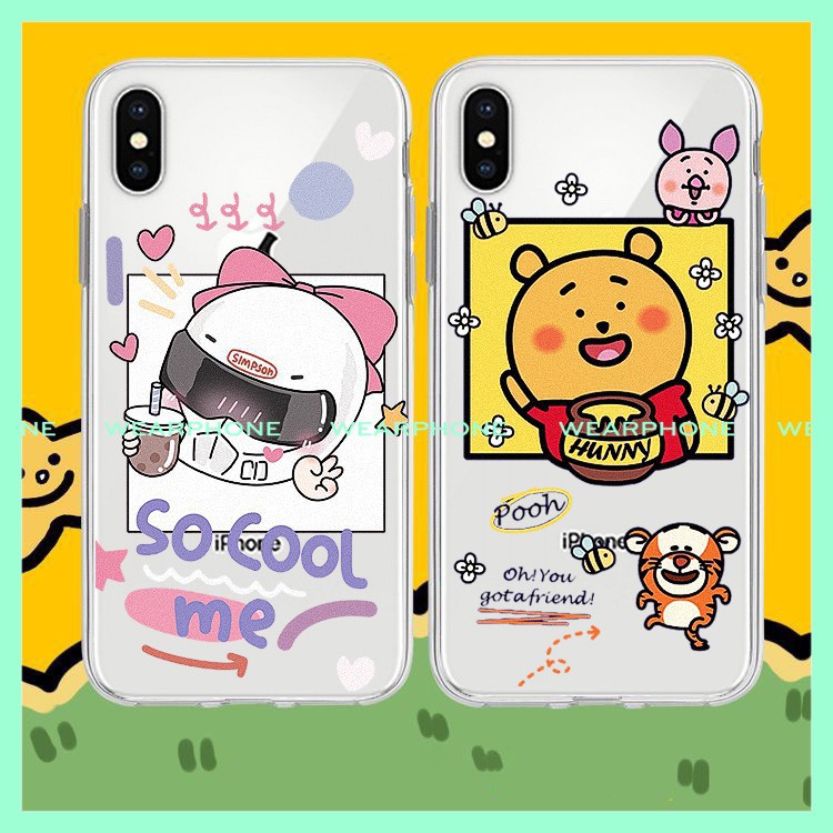 VSMART เคสซิลิโคน So Cool Pooh Vsmart Joy 4 JOY 3 Active 3 Bee Live Star Live 4 Joy 1 1 1+ 2 Plus Ar