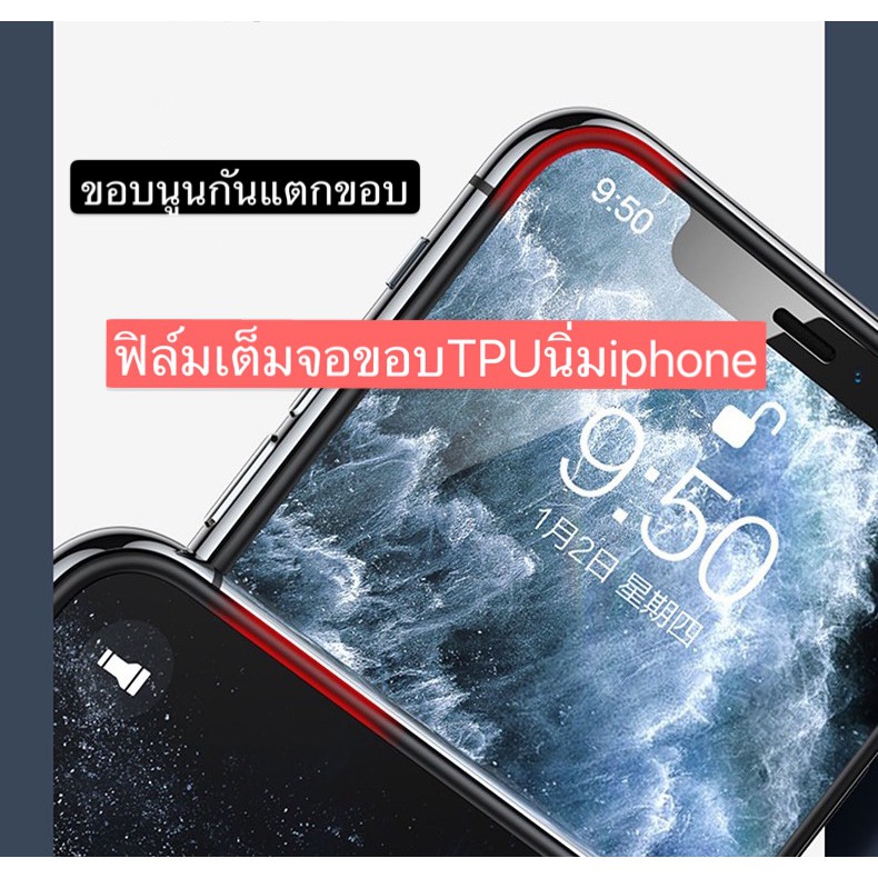 ฟิล์ม 18D กระจกเต็มจอ ฟิล์มกระจกนิรภัย กันรอย For IPhone11/11ProMax/XR/XSMAX/iphone6/iPhone7/8/IPHON