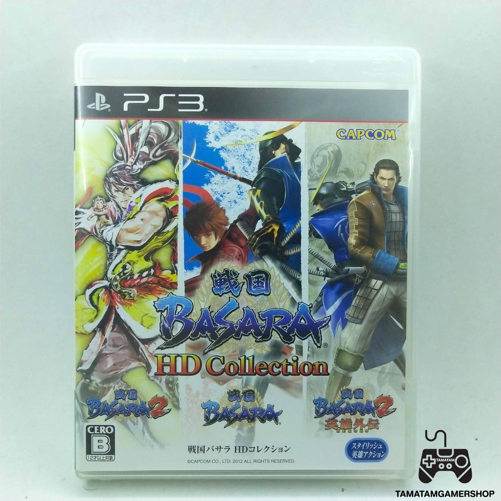 Sengoku Barasa HD Collection ps3 แผ่นแท้มือสอง โซนZ2-BLJM60488 แผ่นps3 basara ps3