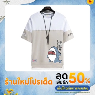 พร้อมส่ง เสื้อยืดเท่ๆ เสื้อยืดคอกลมชาย หญิงทรงเกาหลี.ผ้านุ่มเด้ง ใส่สบายไม่ร้อน