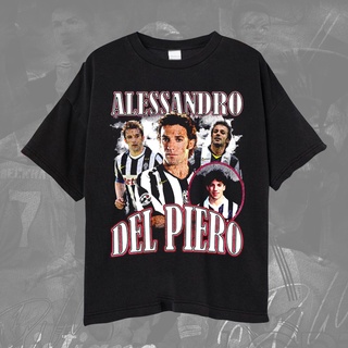 เสื้อยืด พิมพ์ลาย Juventus Legend Alessandro Del Piero สําหรับผู้ชาย และผู้หญิงS-5XL