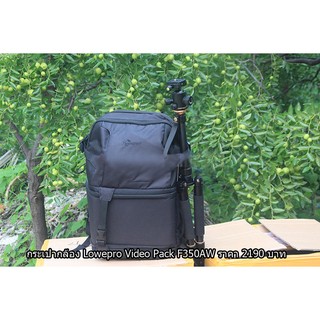 Backpack กระเป๋ากล้องสะพายหลัง Lowepro Video Pack 350 AW