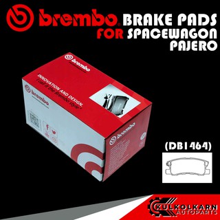 BREMBO ผ้าเบรคหลัง MITSUBISHI SPACEWAGON 2004-ON, PAJERO SHOGUN NM 2000-ON (CERAMIC) (P54 031C)