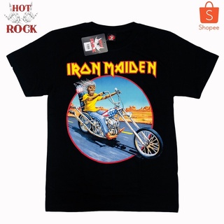 เสื้อยืดคอกลมเสื้อวง Iron Maiden รหัส TDM 1728 เสื้อวงดนตรี เสื้อวงร็อค เสื้อนักร้องS-3XL