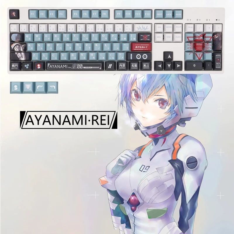 เฉพาะKEYCAP108-KeyอะนิเมะEVA