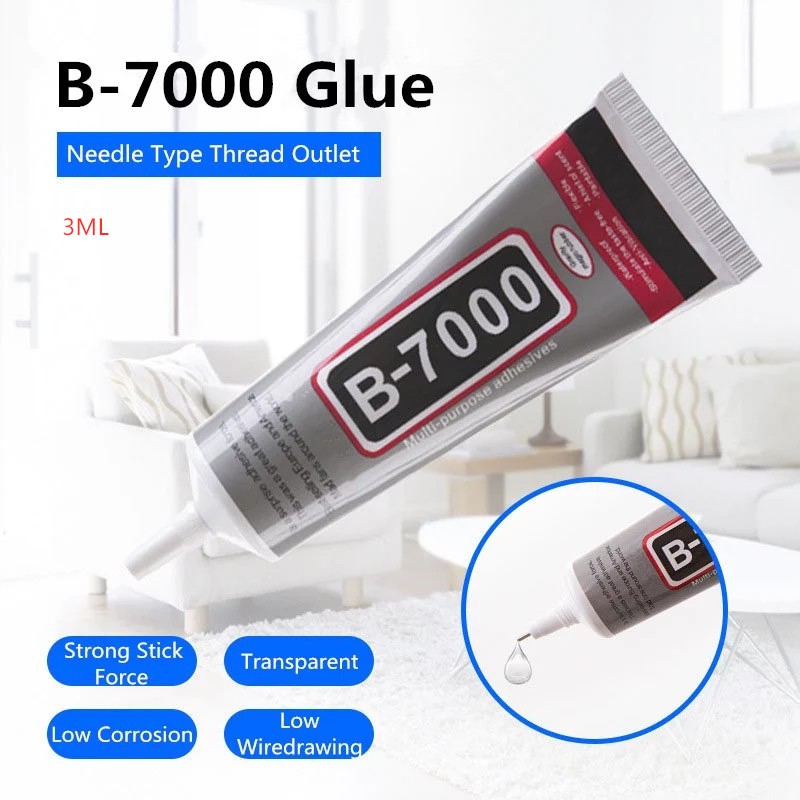 B-7000 B7000 3ML กาวอเนกประสงค์กาวอีพ็อกซี่เรซิ่น Diy หัตถกรรมสําหรับซ่อม LCD หน้าจอสัมผัสกาว b 7000