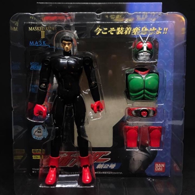 💥Chogokin Souchaku Henshin Series Kamen Masked Rider 2 GD-35 Action Figure เกราะเหล็กไรเดอร์ V2