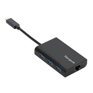 TARGUS USB-C USB 3 Hub with Gigabit Ethernet อุปกรณ์เชื่อมต่อ รุ่น TGS-ACH330AP