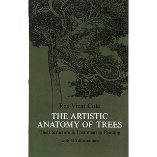 The Artistic Anatomy of Trees, Their Structure and Treatment in Painting (2nd) หนังสือภาษาอังกฤษมือ1(New) ส่งจากไทย