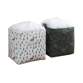 #CC56 Storage basket XL (100L) ตะกร้า ตะกร้าเก็บของ ตะกร้าผ้า กล่องเก็บของ กระสอบผ้า ปากถุงสามารถรูดปิดได้