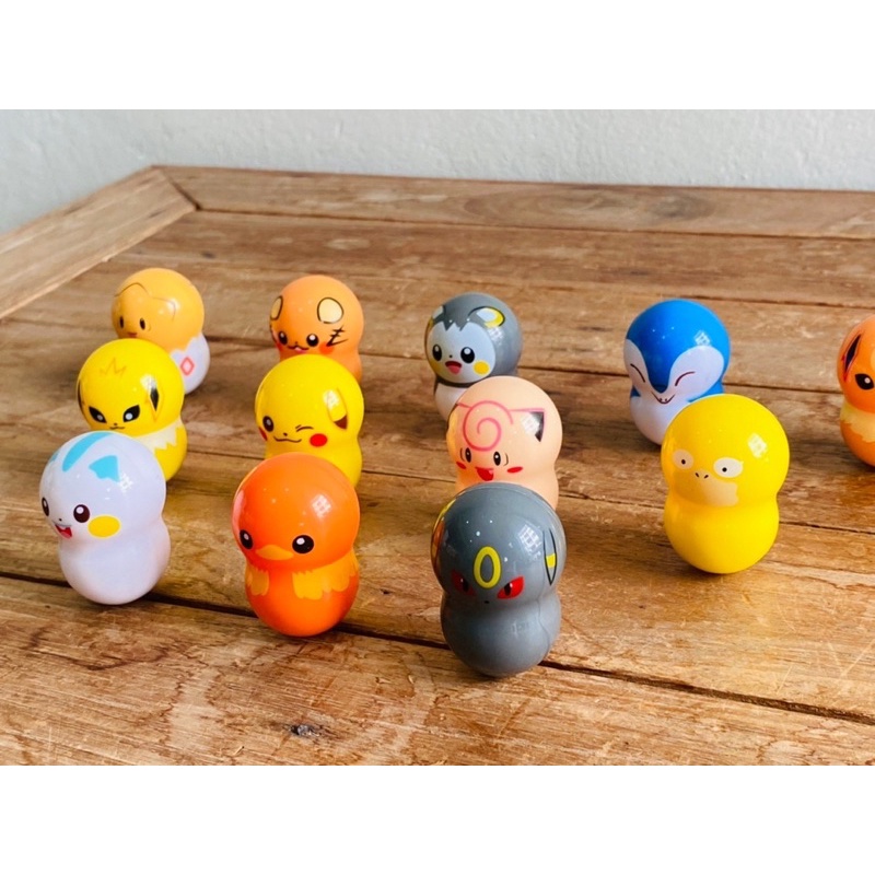 พร้อมส่ง ตุ๊กตาล้มลุก การ์ตูนล้มลุก จัดโต๊ะ ของสะสม มีกล่อง ตั้งโชว์ สุ่ม 12 แบบให้สะสม