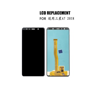 จอชุดพร้อมทัชสกรีน รุ่น  SAM A7 2018 หน้าจอ LCD อะไหล่มือถือ