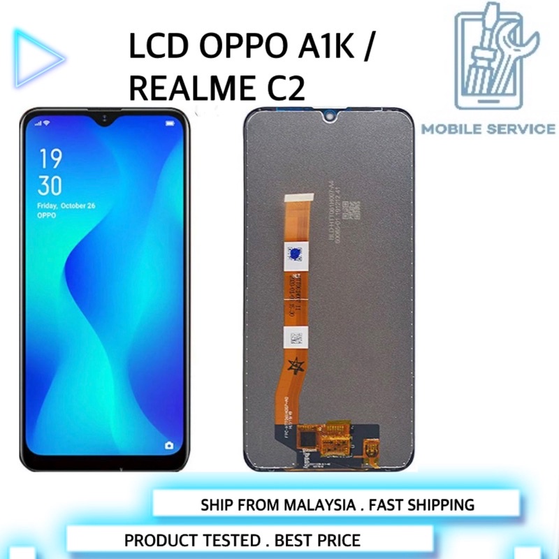 OPPO A1K / Realme C2 จอแสดงผล Lcd Touch Screen Digitizer
