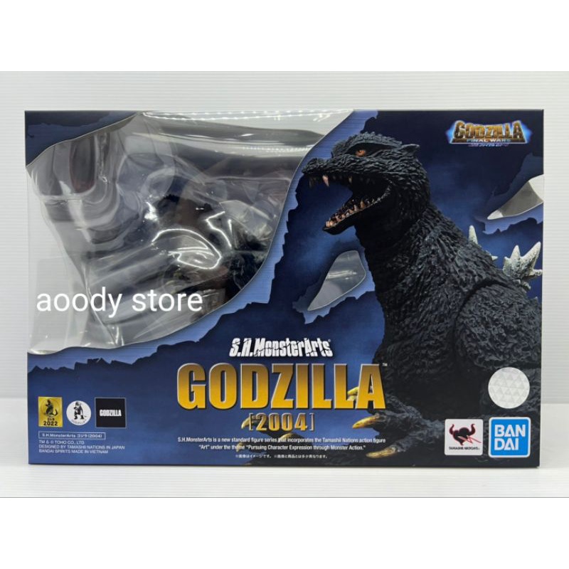 S.H.MonsterArts GODZILLA [2004]  FINAL WARS  BANDAI NEW