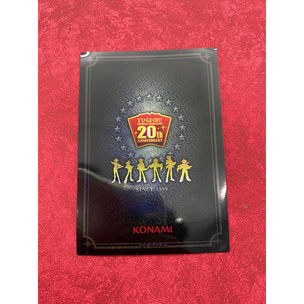 ของแท้ 50 ชิ้น Size [Yugioh Watermelon] Yugioh 20th Card Cover - Sleeve 6,3cmx9cm