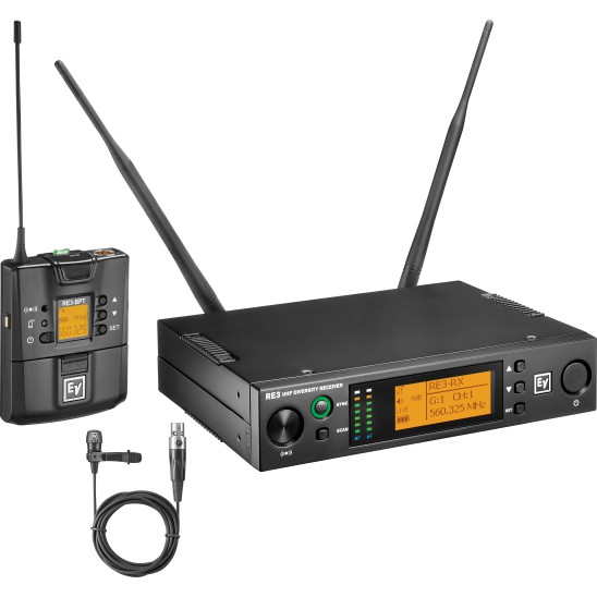 EV/RE3-BPCL/Wireless set featuring lavalier microphone system "EV"