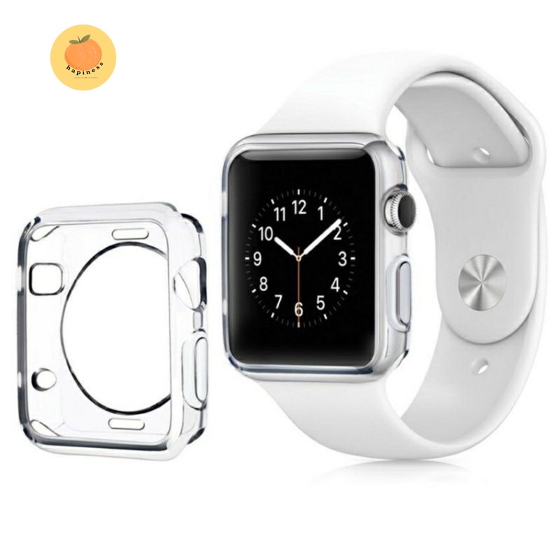 เคสหน้าปัดนาฬิกา สำหรับ iWatch SE 6 5 4 3 2 1 ขนาด 40 มม. 44 มม. 42 มม. 38 มม.สายแอปเปิ้ลวอช
