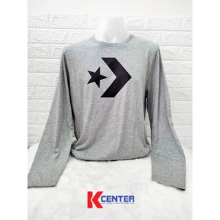 Converse เสื้อกันหนาวสเวตเตอร์แขนปล่อย รุ่น 12-3001450 สีเทา