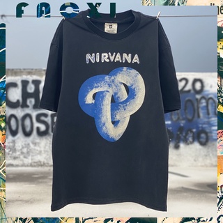 เสื้อยืดคอกลมเสื้อยืด พิมพ์ลายกราฟฟิค Nirvana Ring Limited สไตล์วินเทจ โอเวอร์ไซซ์ สําหรับคู่รักS-4XL