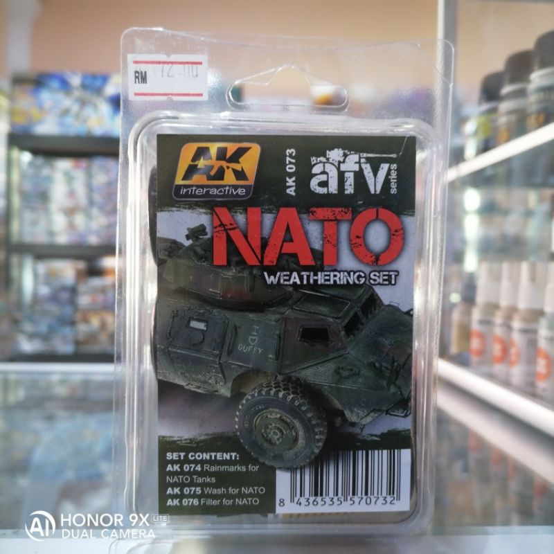 Ak INTERACTIVE AK073 ชุด NATO WEATHERING