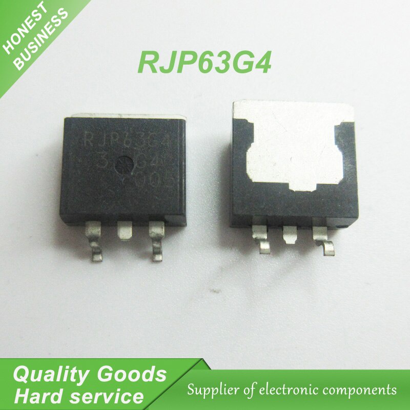 จัดส่งฟรี 10 ชิ้น/ล็อต RJP63G4 TO-263 IGBT 600V ใหม่เดิม
