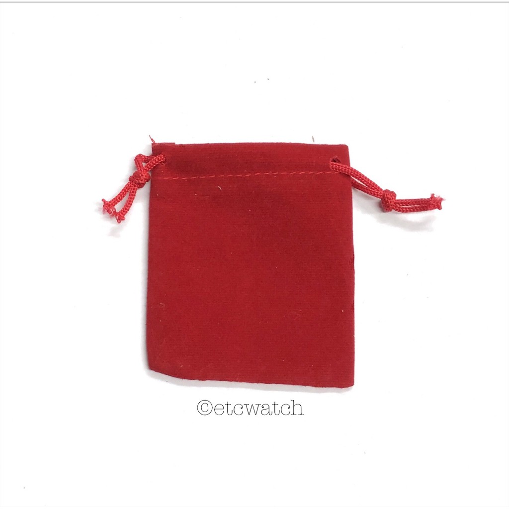 พร้อมส่ง> ถุงกำมะหยี่ ขนาด 7.5x8.5 cm