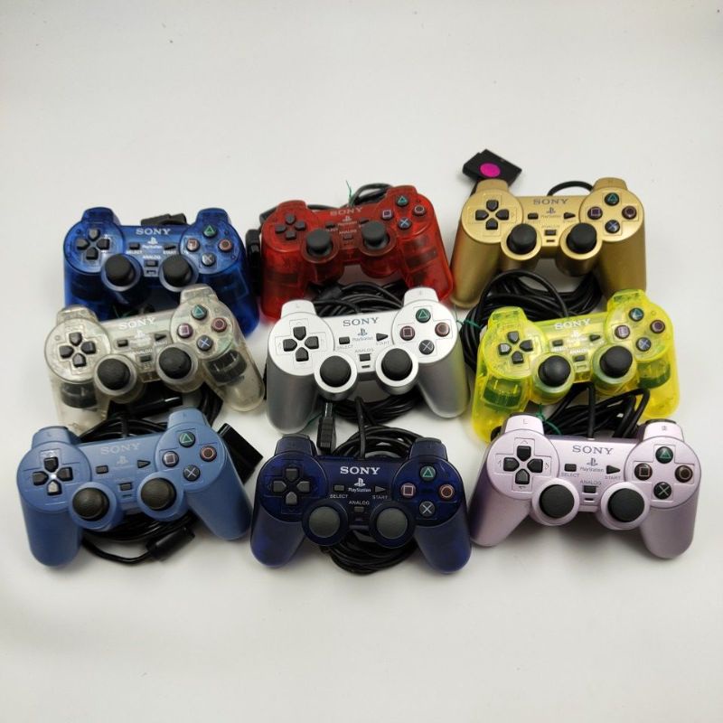 Sony Playstation​ Joy ps2 ,1 งานสี/จอ​ยเกม​ ps2 , 1 งานสี / Joy analog งานสี