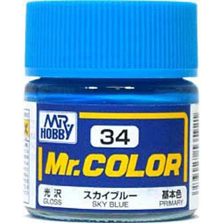 Mr.COLOR C34 SKY BLUE