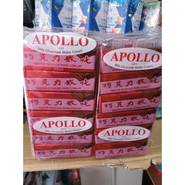 เวเฟอร์เคลือบช็อกโกแลตAPOLLO