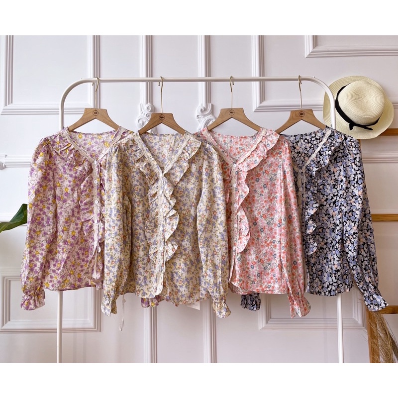 [WHOLESALE] JR803 - RALIN BLOUSE (4ชิ้น @ Rp. 77,000)