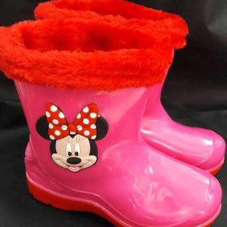 รองเท้าบูท รองเท้าเด็ก มินนี่ minnie