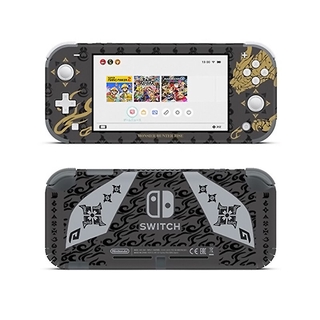 สติกเกอร์ไวนิลพิมพ์ลาย Monster Hunter Rise คุณภาพสูงสําหรับ Nintendo Switch Lite