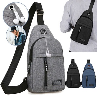 RYT Small Chest Bag Pack Outdoor Travel Sport Shoulder Sling Backpack Cross Body Bag Man Bag Shoulder Man Bag Pouch Man Bag for Work Man Bag Waterproof