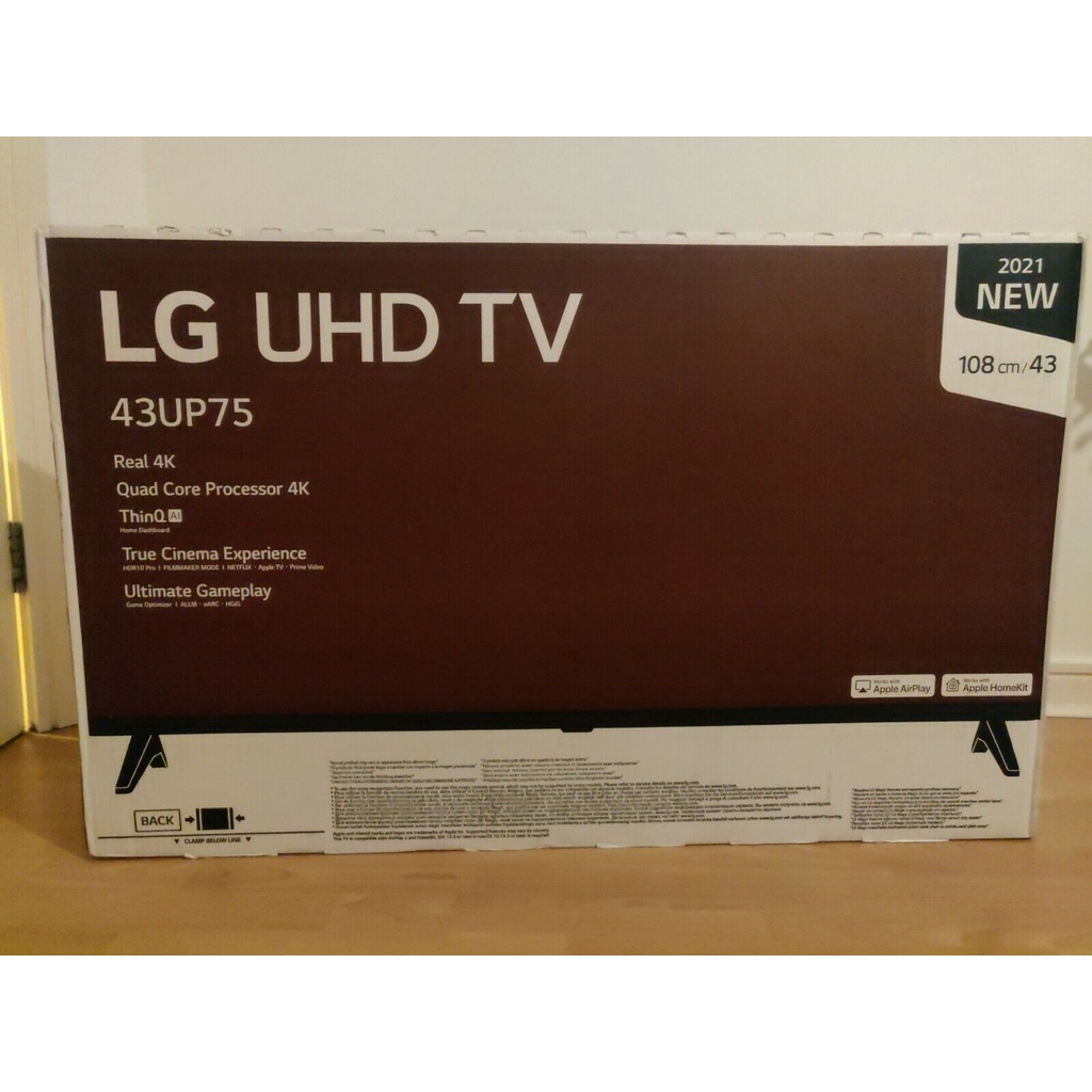 LG 43UP75006LF 43 INCHES  4K UHD Smart TV