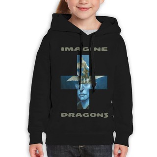 IMAGINE DRAGONS CROSS เสื้อกันหนาวหมวกผู้ชาย Man Men Black Hoodies