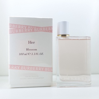 น้ำหอมแท้ Burberry Her Blossom Eau de toilette (ฺ Burberry Her Blossom EDT )100ml กล่องซีล