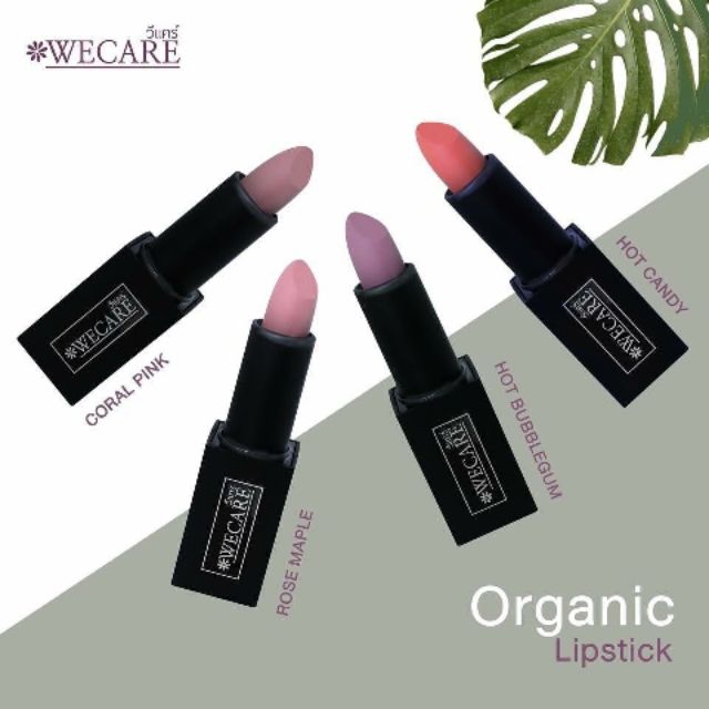 wecare lipstick Organic
