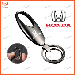 พวงกุญแจโลหะ รูปโลโก้ สร้างสรรค์ สําหรับ Honda