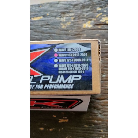 ปั๊มน้ำมันเบนซิน NK racing พร้อมไส้กรอง wave 110i 2013 ถึง 2020