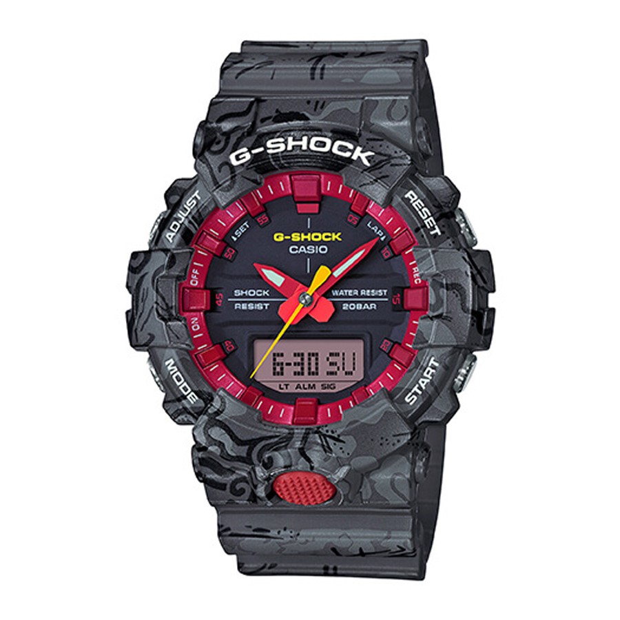 Casio G-Shock นาฬิกาข้อมือผู้ชาย สายเรซิ่น รุ่น GA-800CG-1A CELESTIAL GUARDIAN BLACK TURTLE LIMITED EDITION - สีดำ