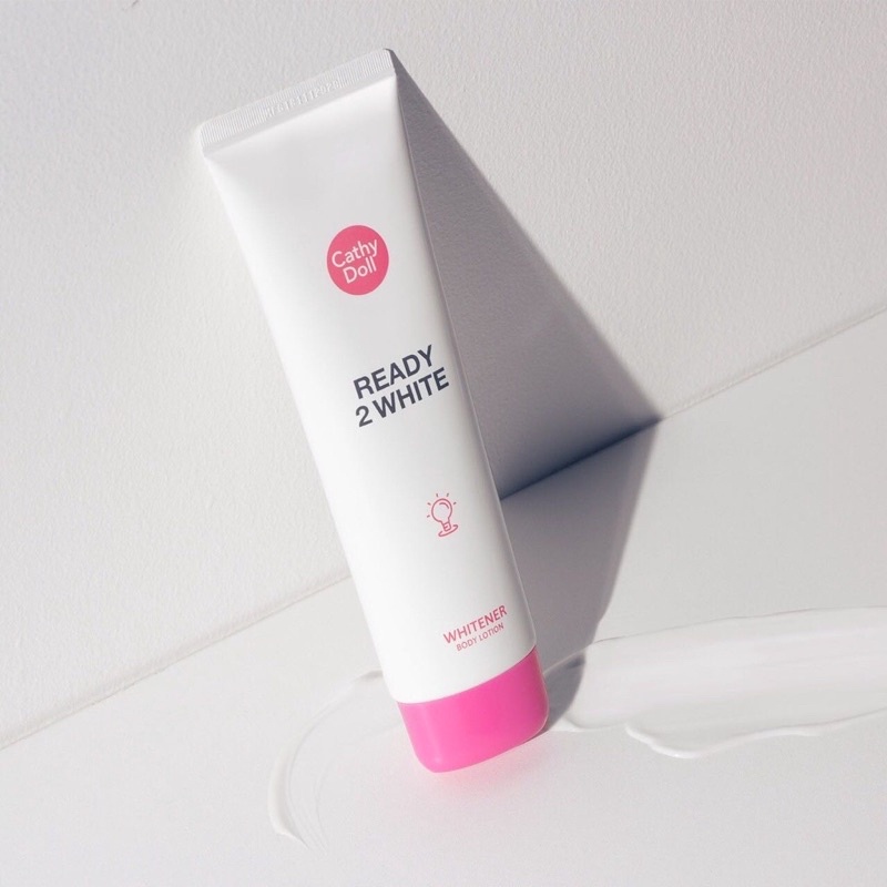 kT-52🌟Cathy Doll Ready 2 WHITE One Day Whitener Body Lotion 150ml. เคทีดอลล์ เรดี้ทูไวท์ ไวท์เทนเนอร์บอดี้โลชั่น - รูปที่ 3