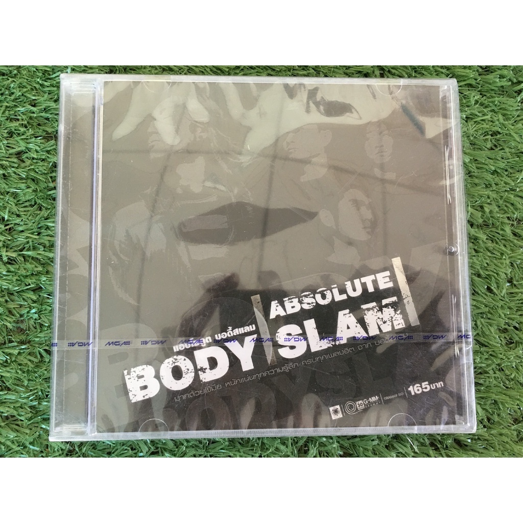 CD แผ่นเพลง (สินค้ามือ 1) วงบอดี้สแลม Bodyslam อัลบั้ม Absolute อัลบั้มเพลงรวมฮิต มี 14 เพลง