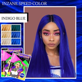 INDIGO (Inzane speed color) ทรีทเม้นท์เปลี่ยนสีผม