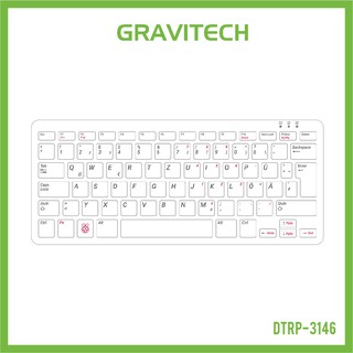 [Gravitechthai]Official Raspberry Pi Keyboard &amp; Hub - US Red/White