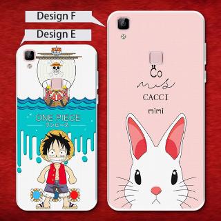 เคสโทรศัพท์มือถือลายการ์ตูนลูฟี่สําหรับ Vivo V 3 Max V 5 S V 5 Lite X 9x9 S V 7 V 9 Y 85x20 X 21x23 Plusเคสปกอ่อนซิลิโคนนิ่ม