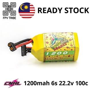 Cnhl แบตเตอรี่ 1200mAh 22.2V 6S 100C Speedy Pizza Lipo สําหรับ FPV พร้อมปลั๊ก XT60